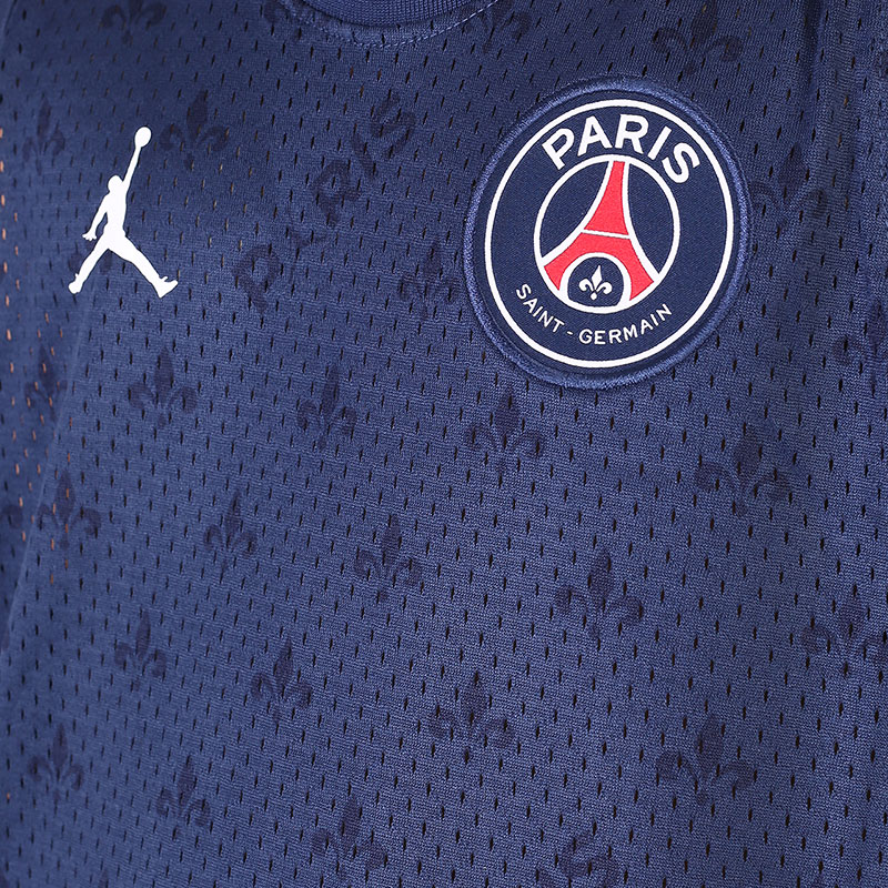 Мужская майка Jordan Paris Saint-Germain Mesh Shirt (DB6478-410)  - цена, описание, фото 2